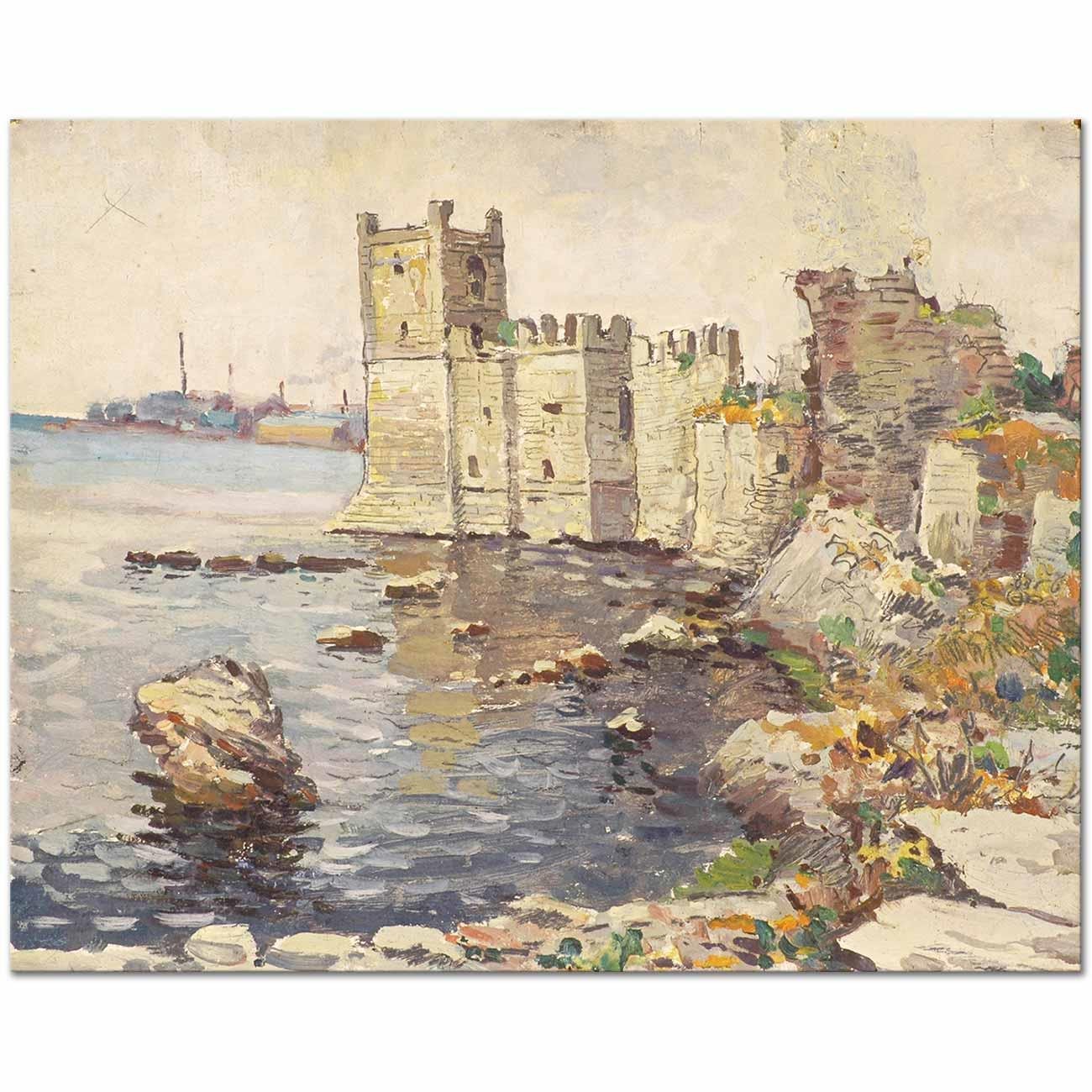 Mehmet Ali Laga The Byzantine Walls Art Print