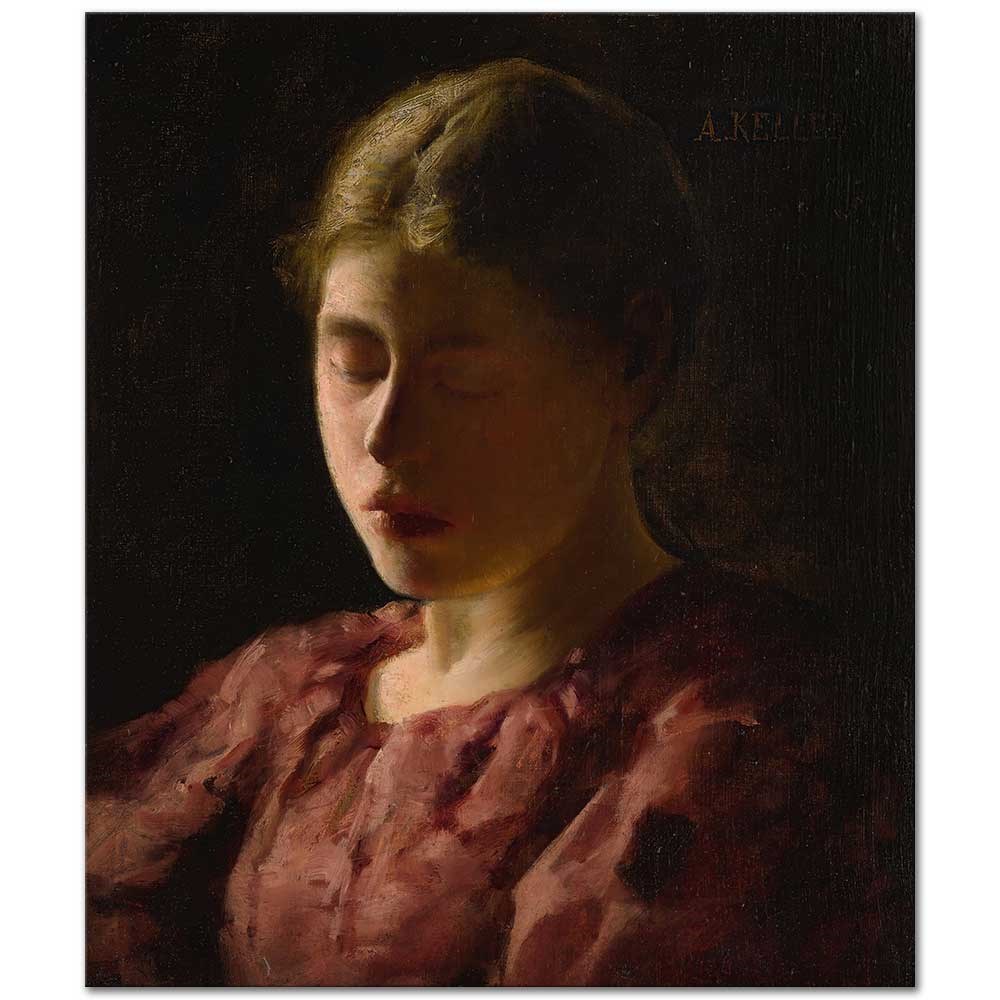 Melancholy by Albert von Keller