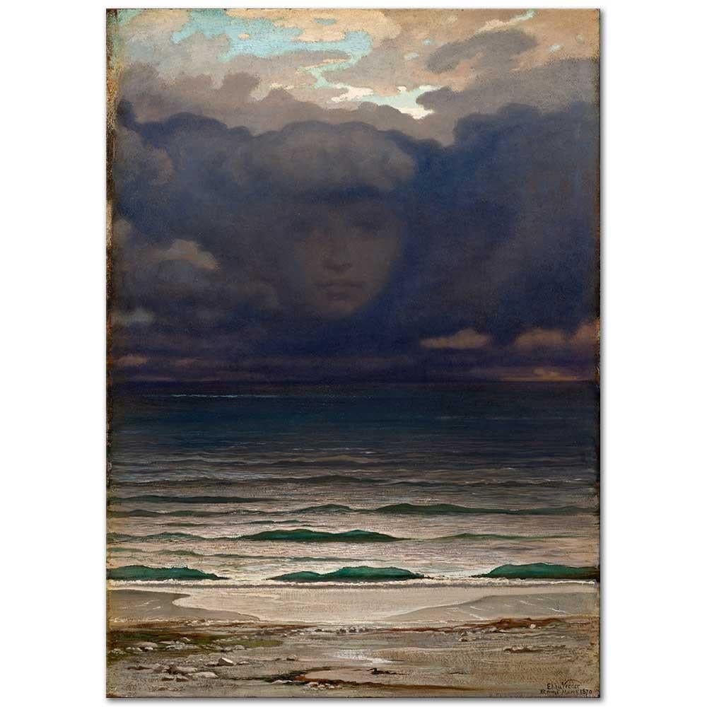 Elihu Vedder Anı Kanvas Tablo