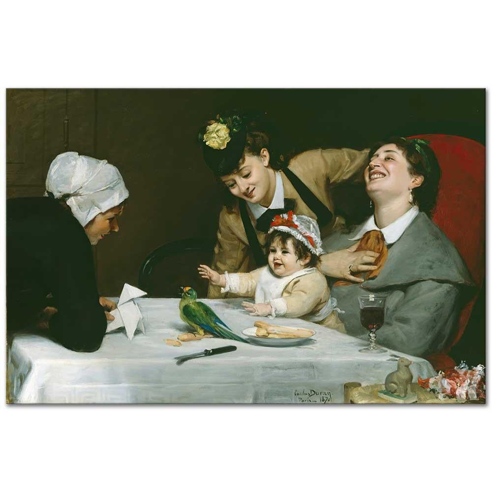 Carolus Duran Şenlik Kanvas Tablo