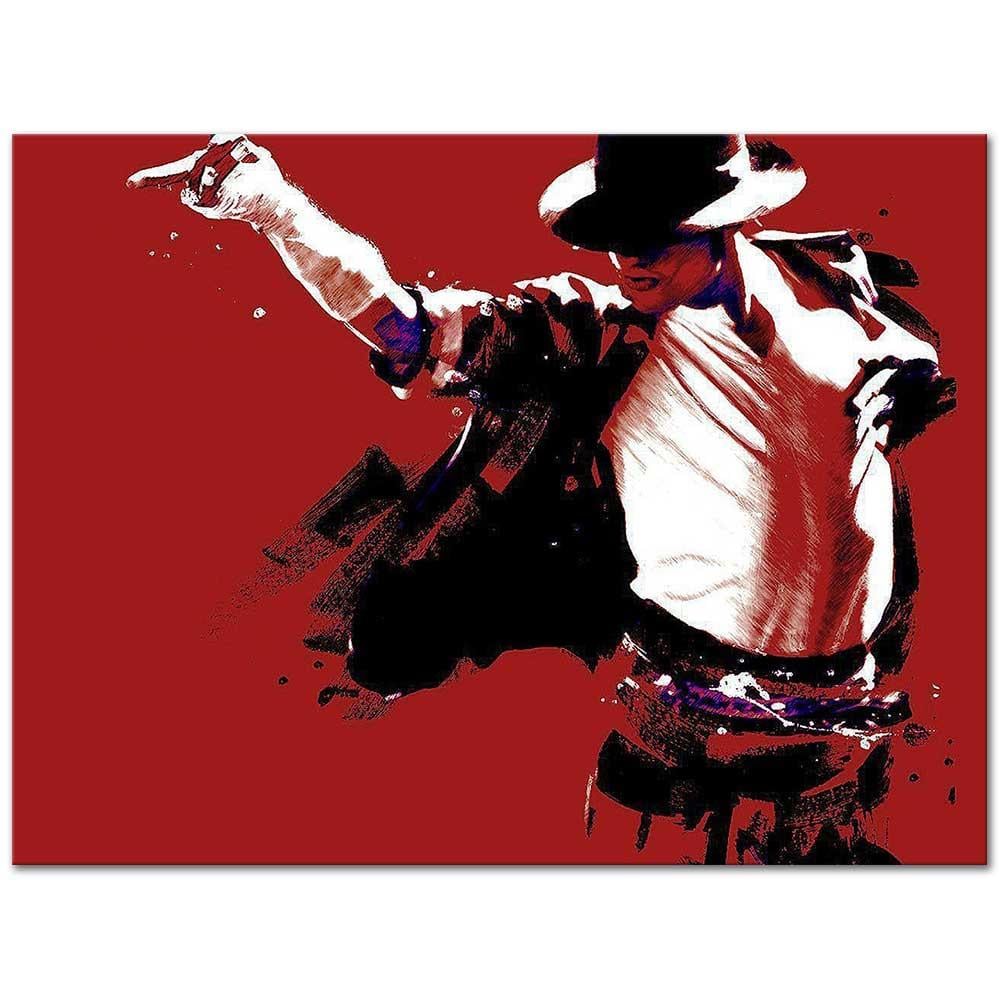 Michael Jackson Show Kanvas Tablo