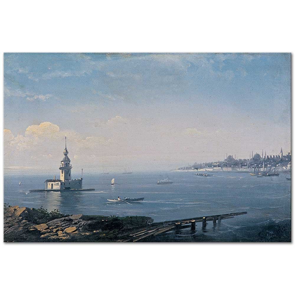 Mıgırdıç Givanian The Maiden Tower Istanbul Art Print