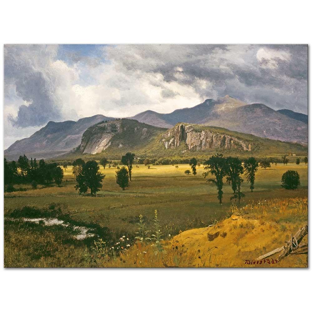 Albert Bierstadt Moat Dağları New Hampshire Kanvas Tablo