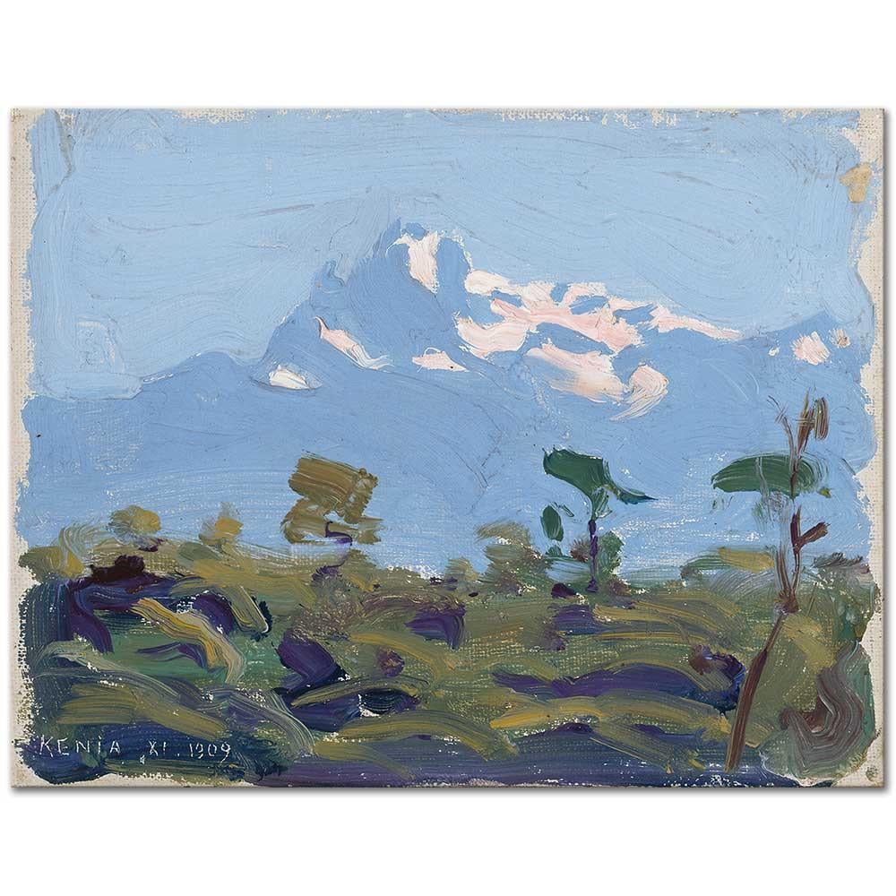 Mount Kenya by Akseli Gallen Kallela as Fine Art Print