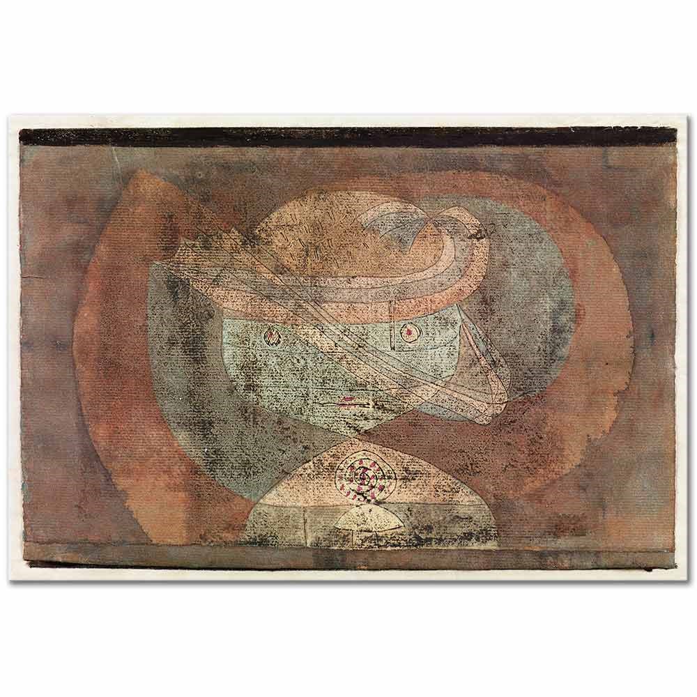 Paul Klee Bir Çocuğun Etrafındaki Hareket Kanvas Tablo