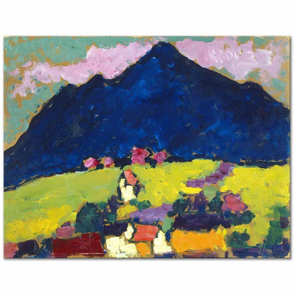 Murnau by Alexej von Jawlensky as Fine Art Print