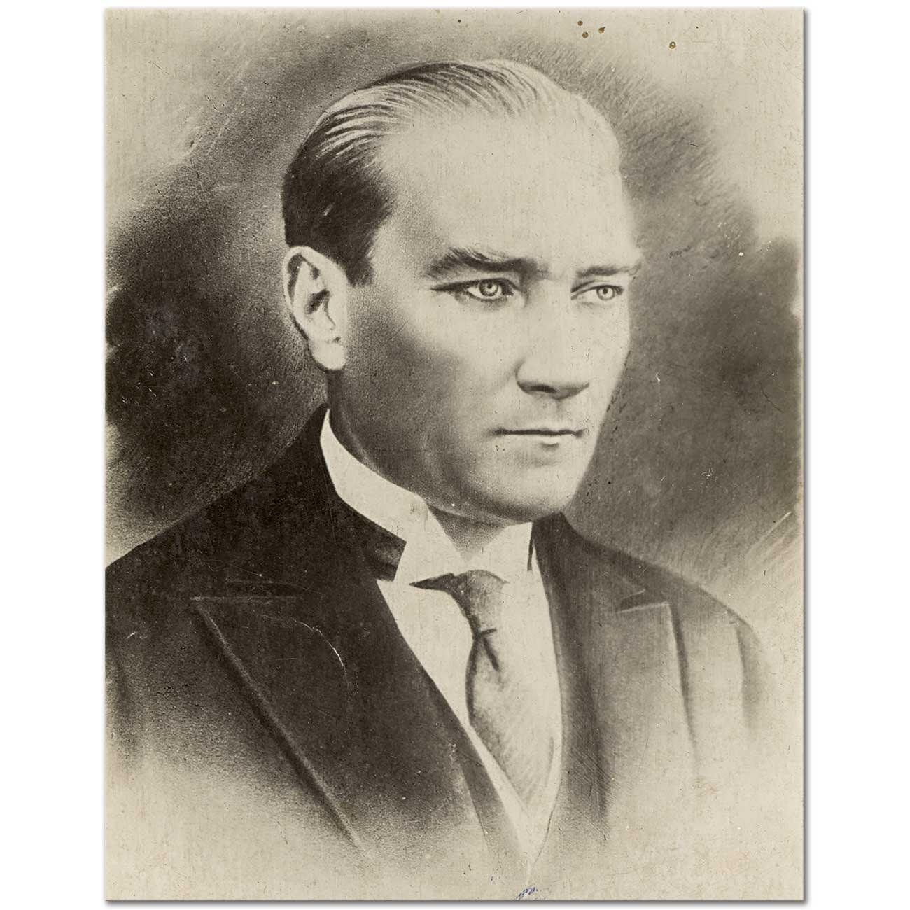 Mustafa Kemal Atatürk Portrait VII Art Print