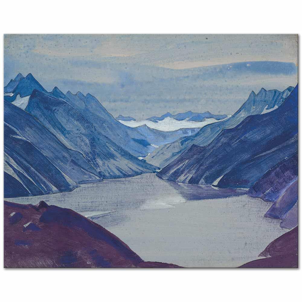 Nag Lake by Nicholas Roerich as Art Print