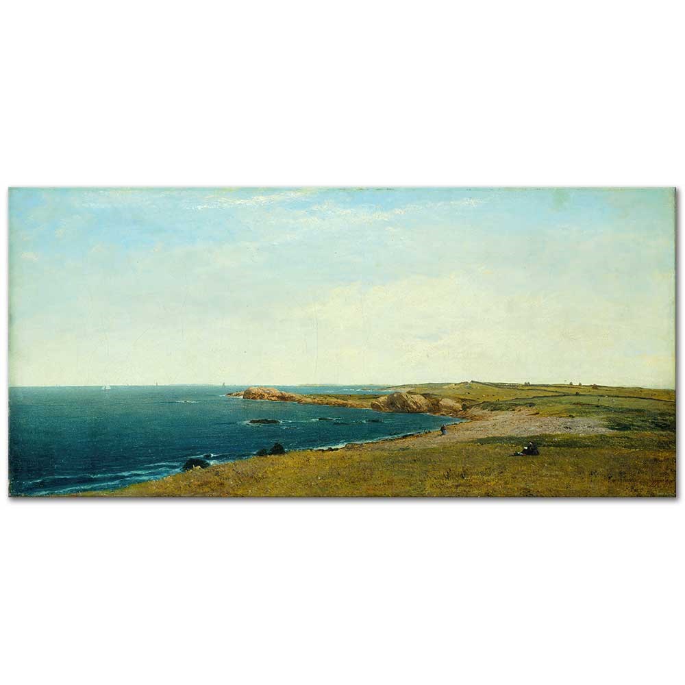 Near Newport by John Frederick Kensett as Fine Art Print
