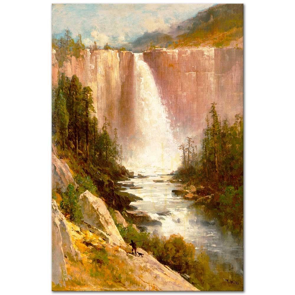 Nevada Falls Yosemite by Thomas Hill
