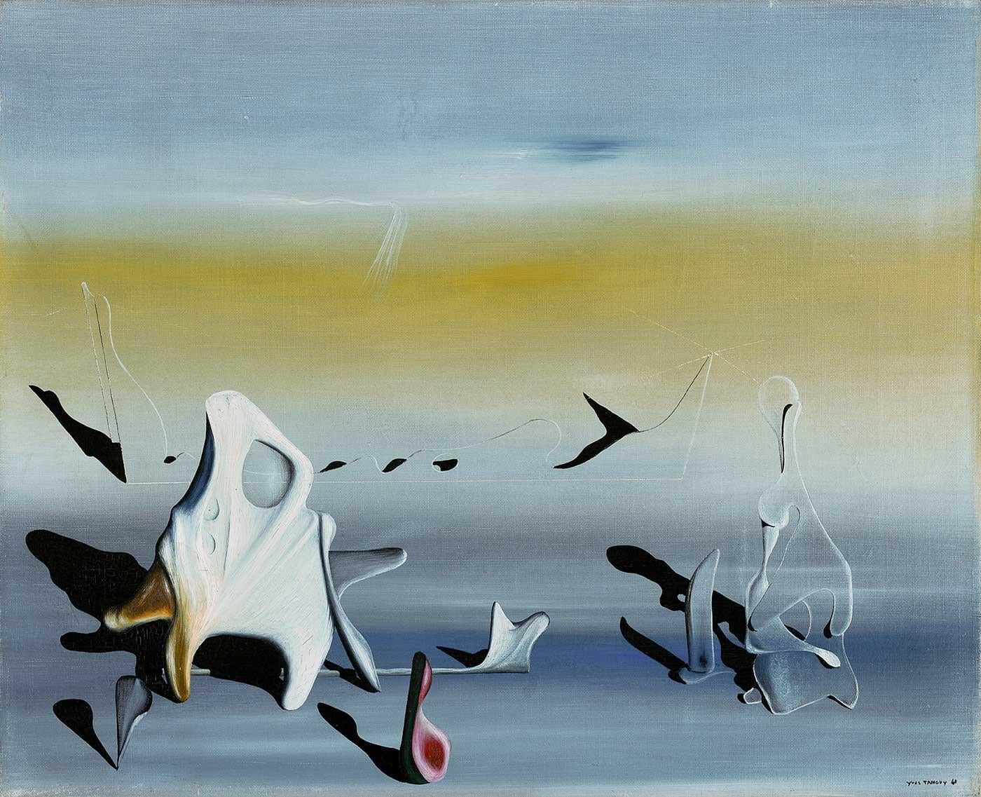 New Games by Yves Tanguy as Art Print | CANVASTAR ®