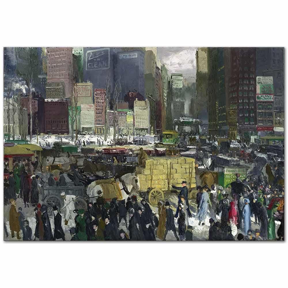 New York by George Wesley Bellows as Art Print
