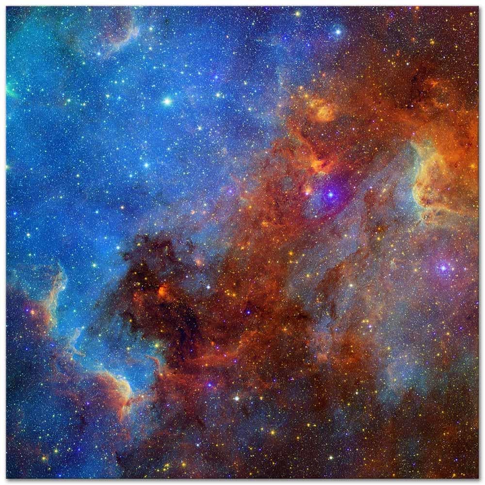 Kuzey Amerika Nebulası Kanvas Tablo