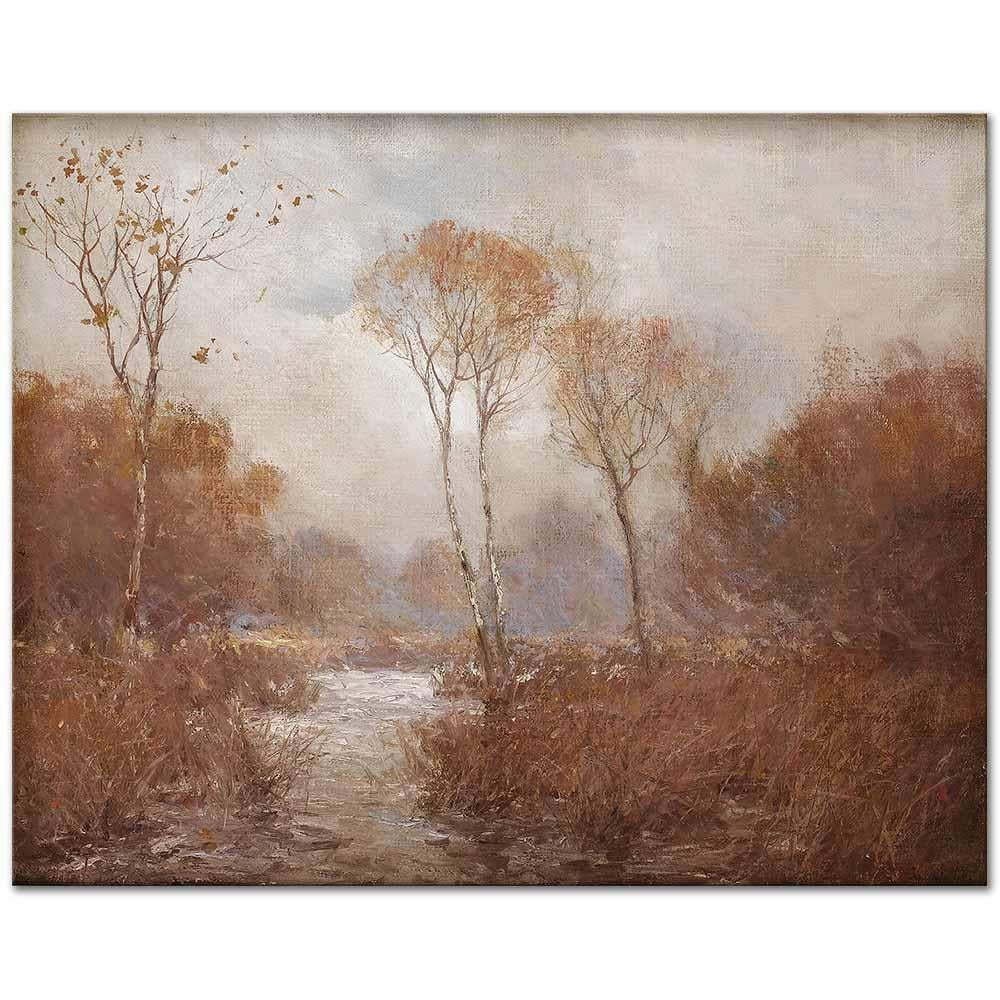 October Landscape by Julian Onderdonk as Art Print