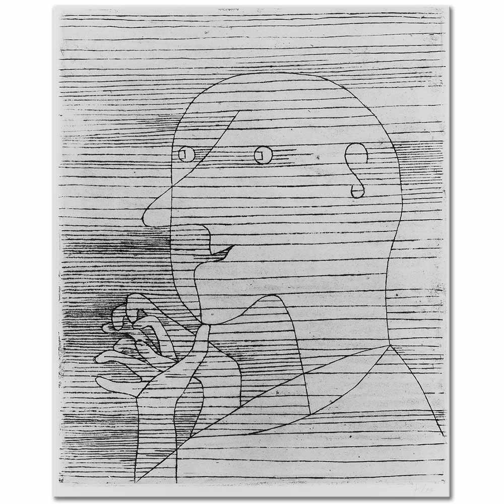 Old Man Counting by Paul Klee