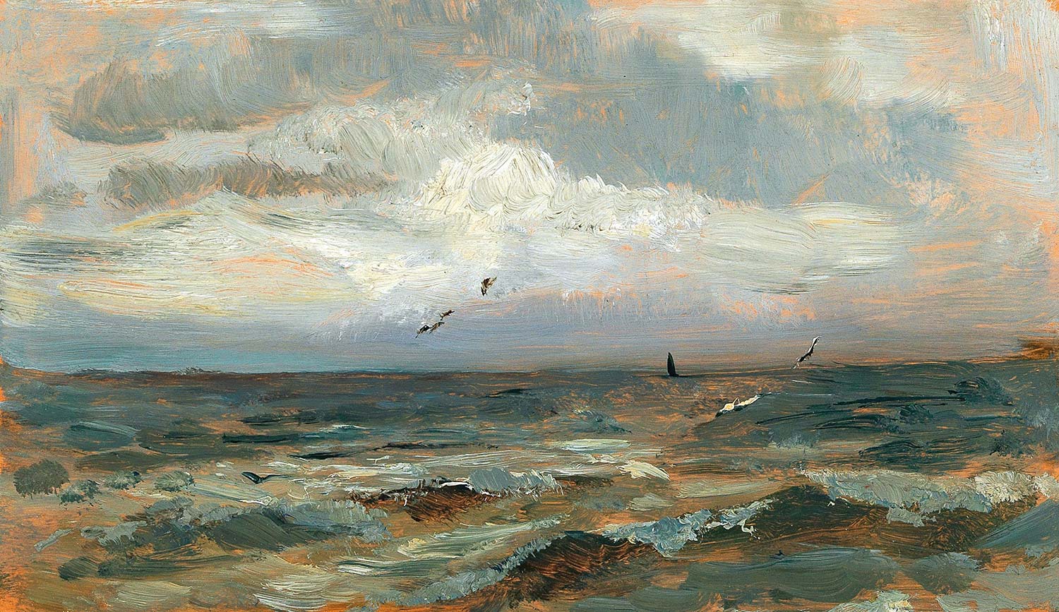 On The North Sea by Olga Wisinger-Florian