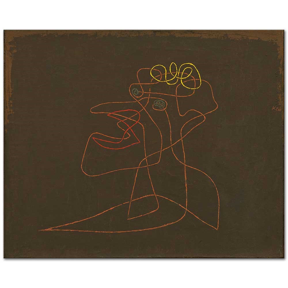 Paul Klee Alaycı Kanvas Tablo