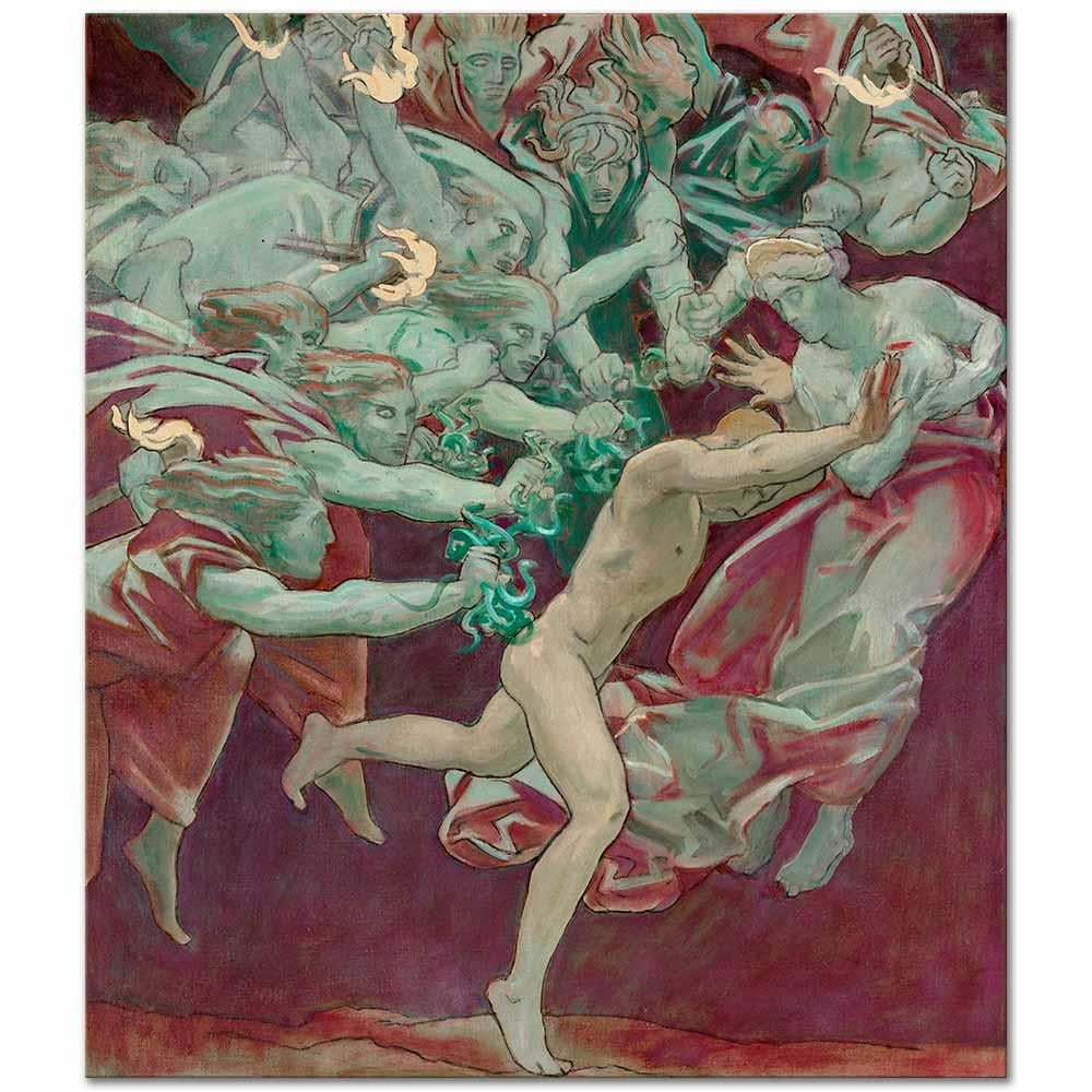 Orestes and The Furies by John Singer Sargent