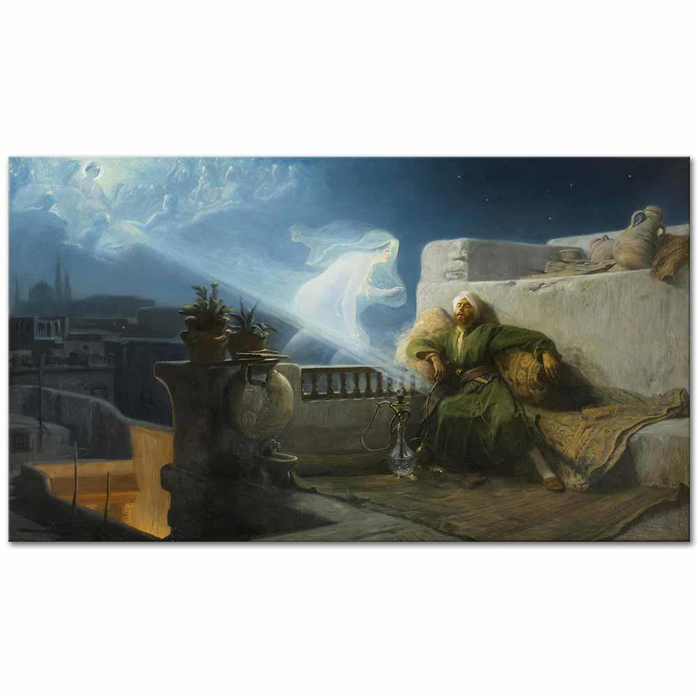 Jean Jules Antoine Lecomte du Nouÿ Oryantal Rüya Kanvas Tablo