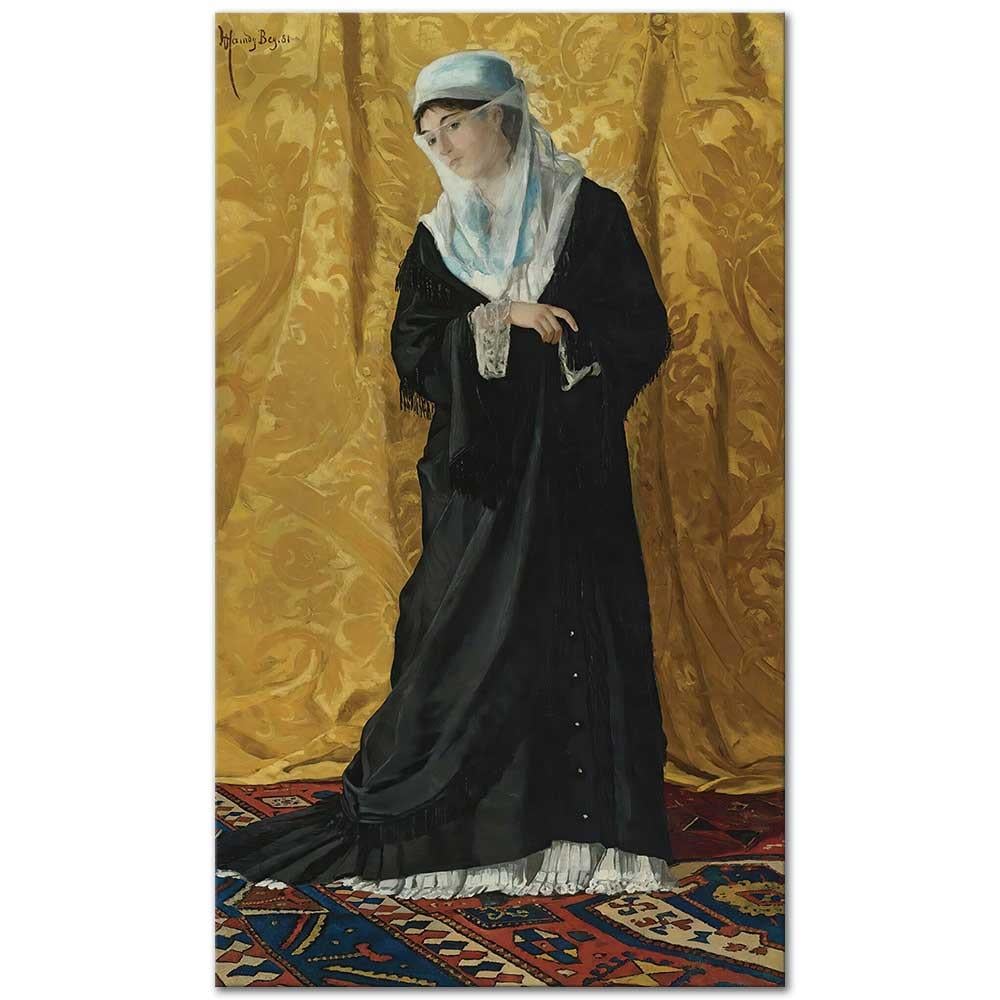 Osman Hamdi Bey İstanbullu Bir Kadın