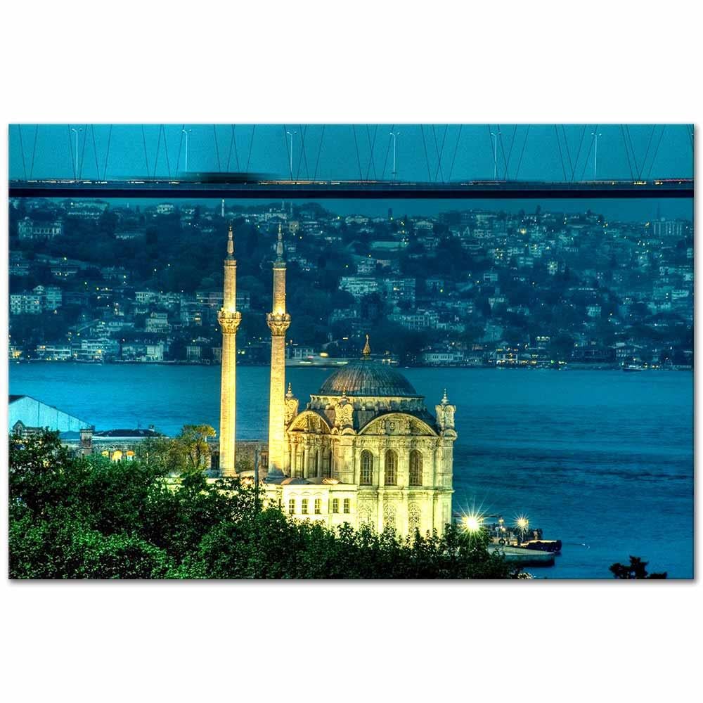 Osman Karamehmetoğlu Dolmabahçe Camii Kanvas Tablo