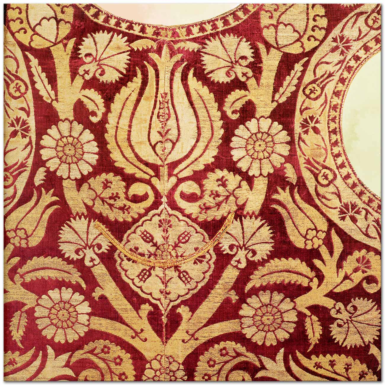 Osmanlı Kaftan Deseni Kanvas Tablo