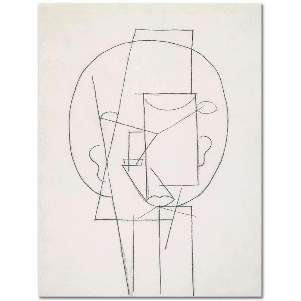 Pablo Picasso Kafa II Kanvas Tablo