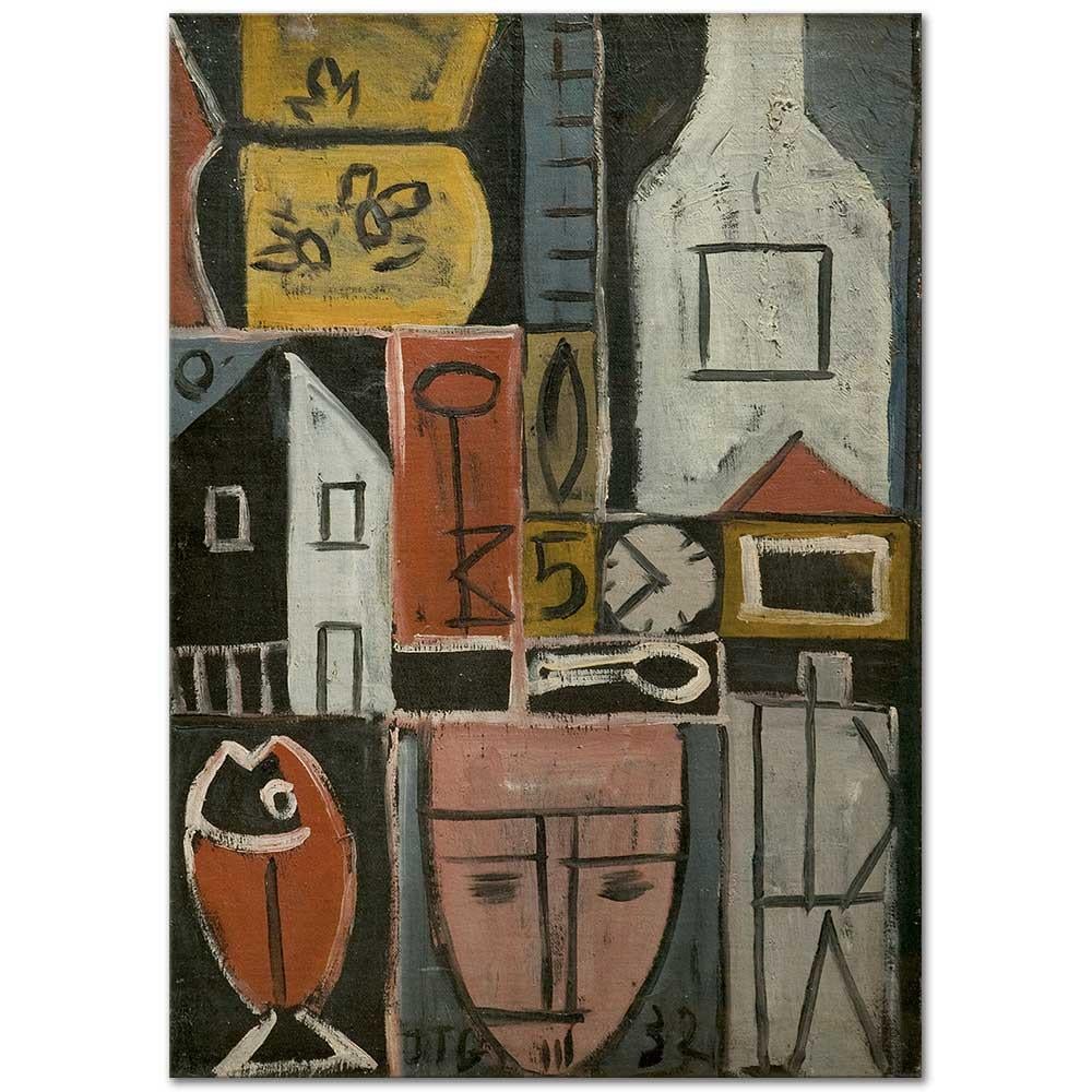 Painting by Joaquin Torres Garcia as Fine Art Print