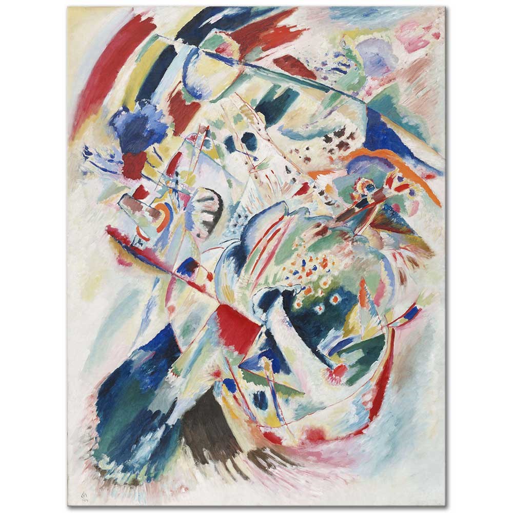 Wassily Kandinsky Campbell için Panel 04 Kanvas Tablo