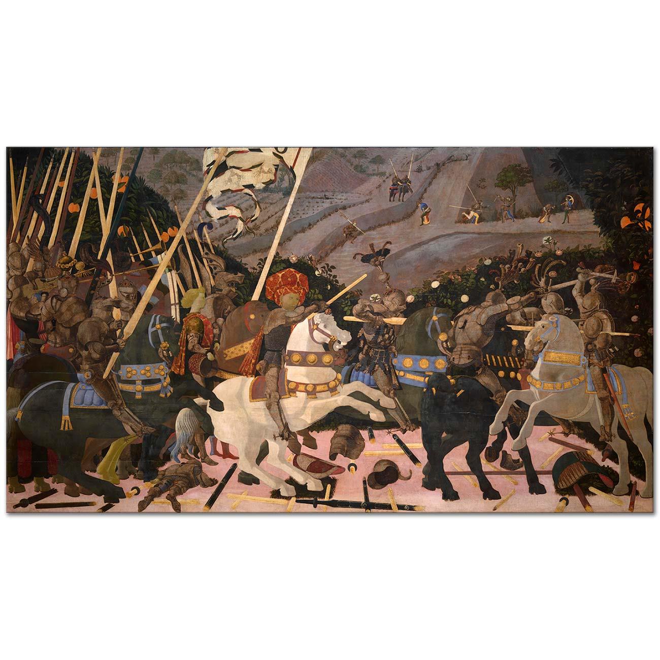 Battle of San Romano by Paolo Uccello
