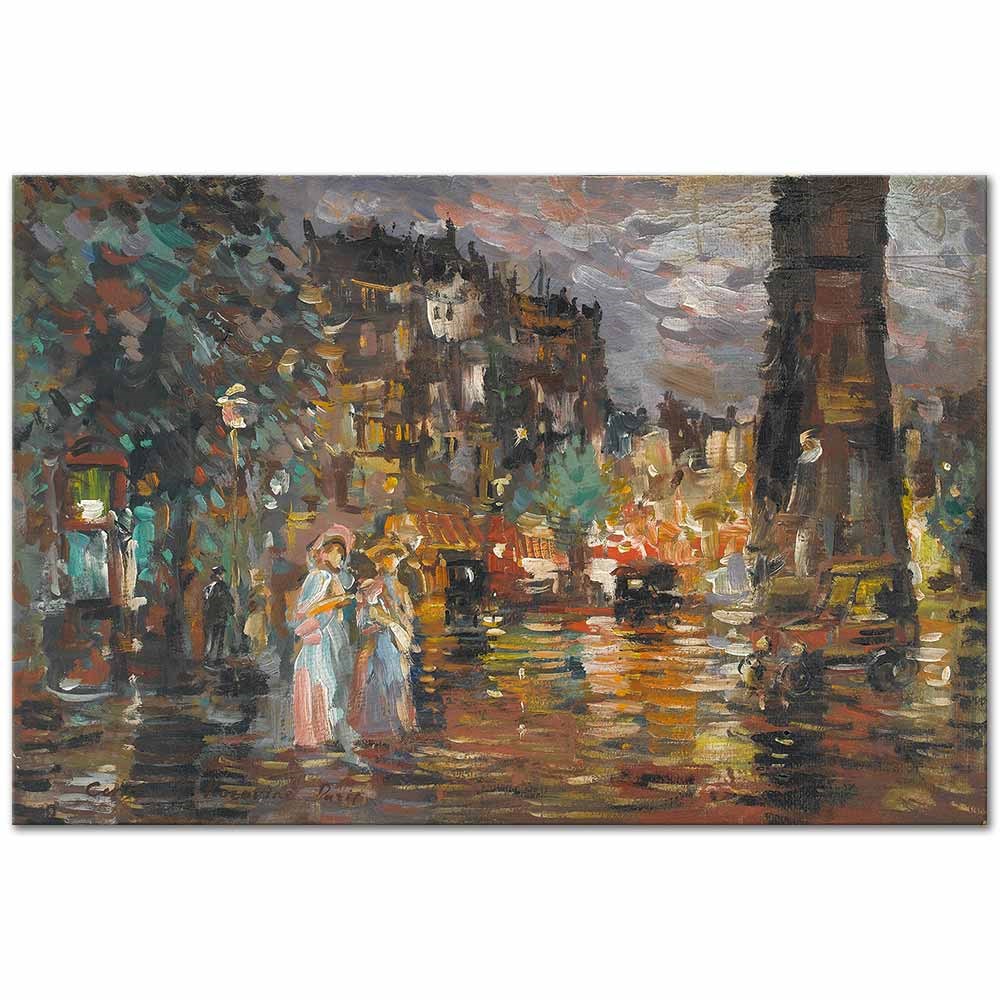 Paris by Konstantin Korovin as Fine Art Print