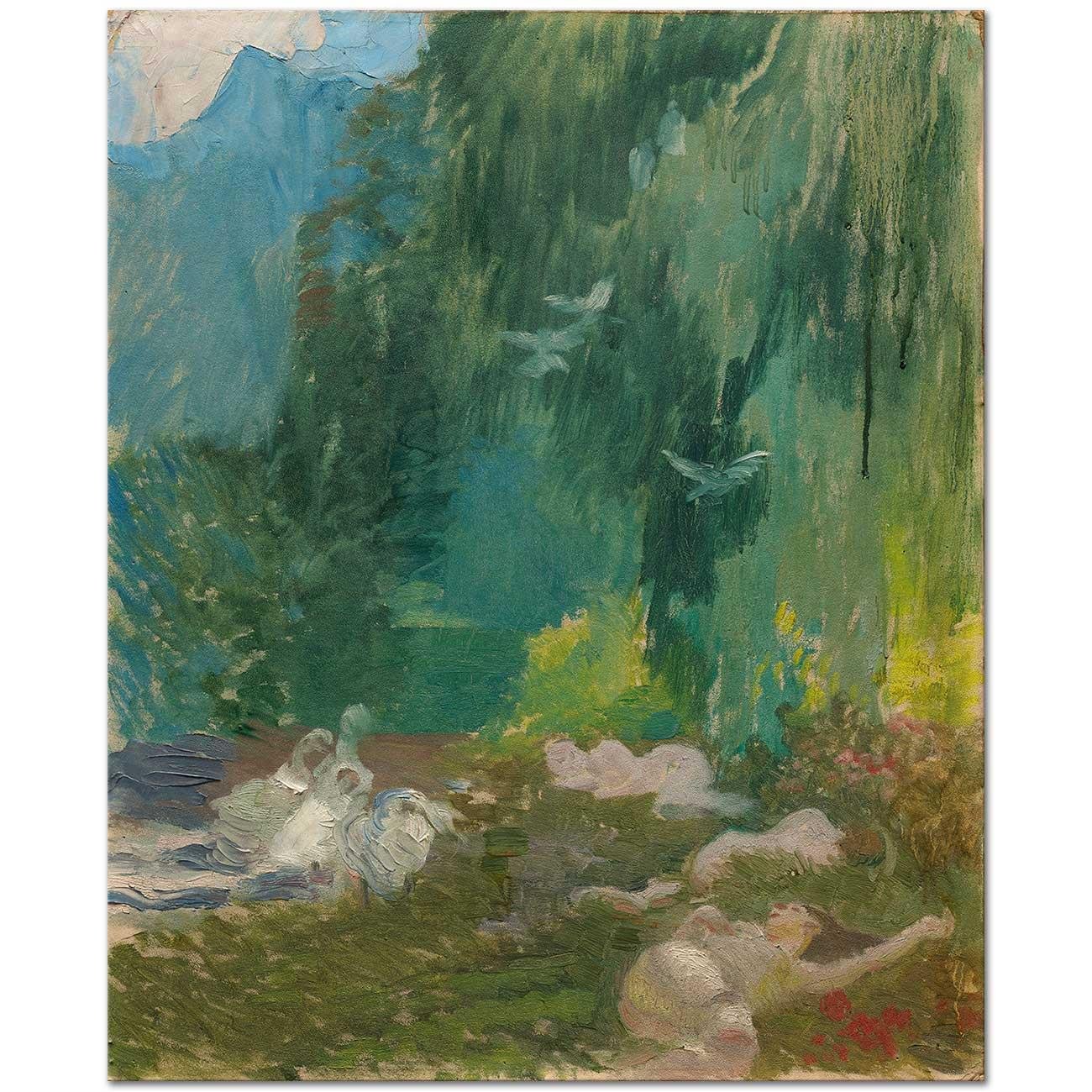 The Siesta by Paul Albert Besnard