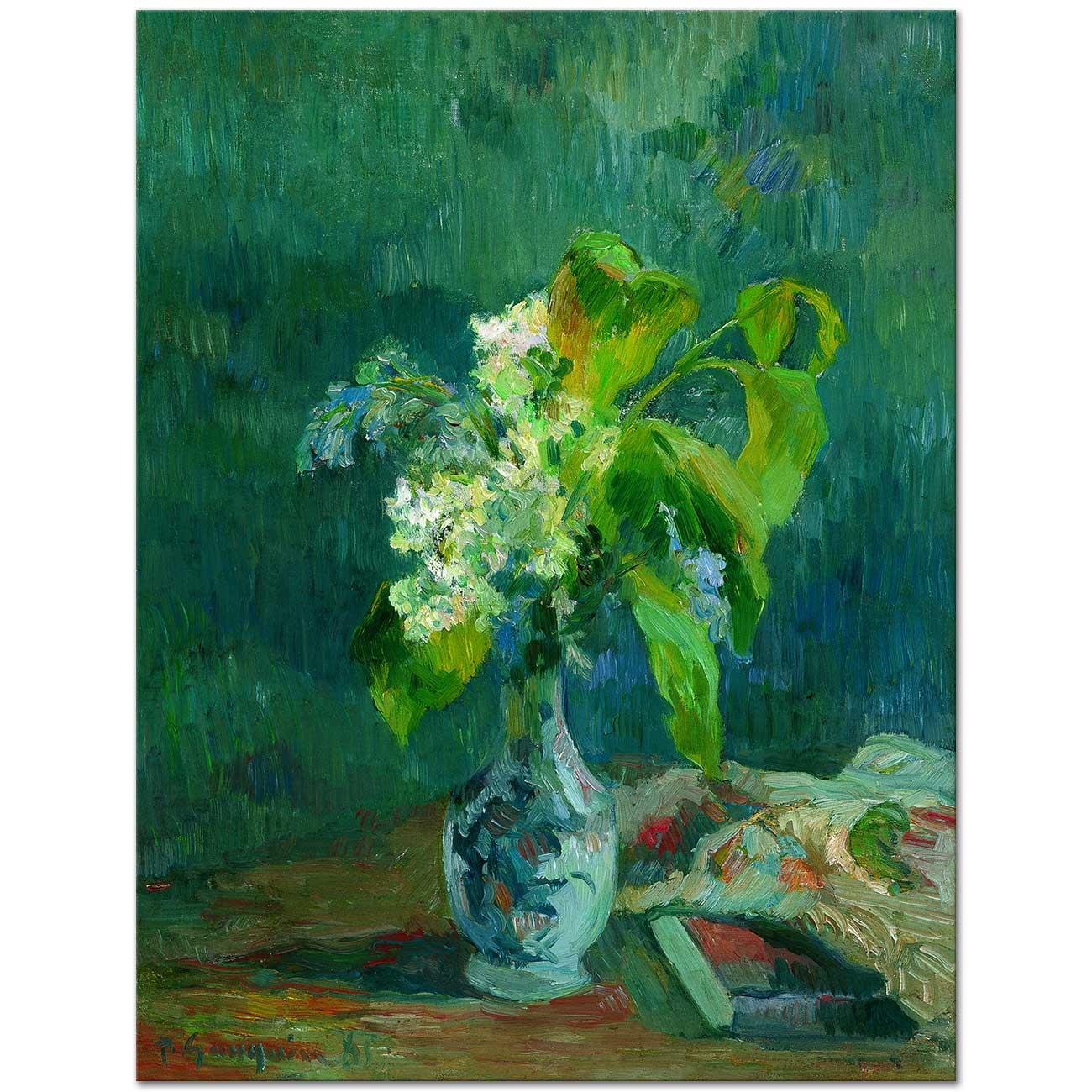 Lilacs by Paul Gauguin