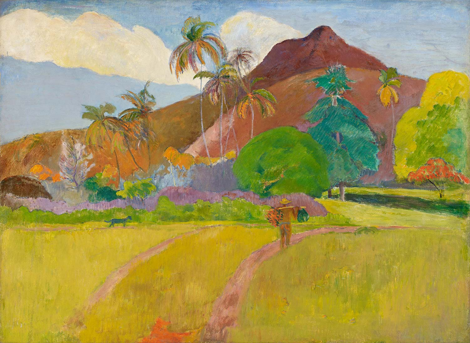 Paul Gauguin Tahitian Landscape Art Print