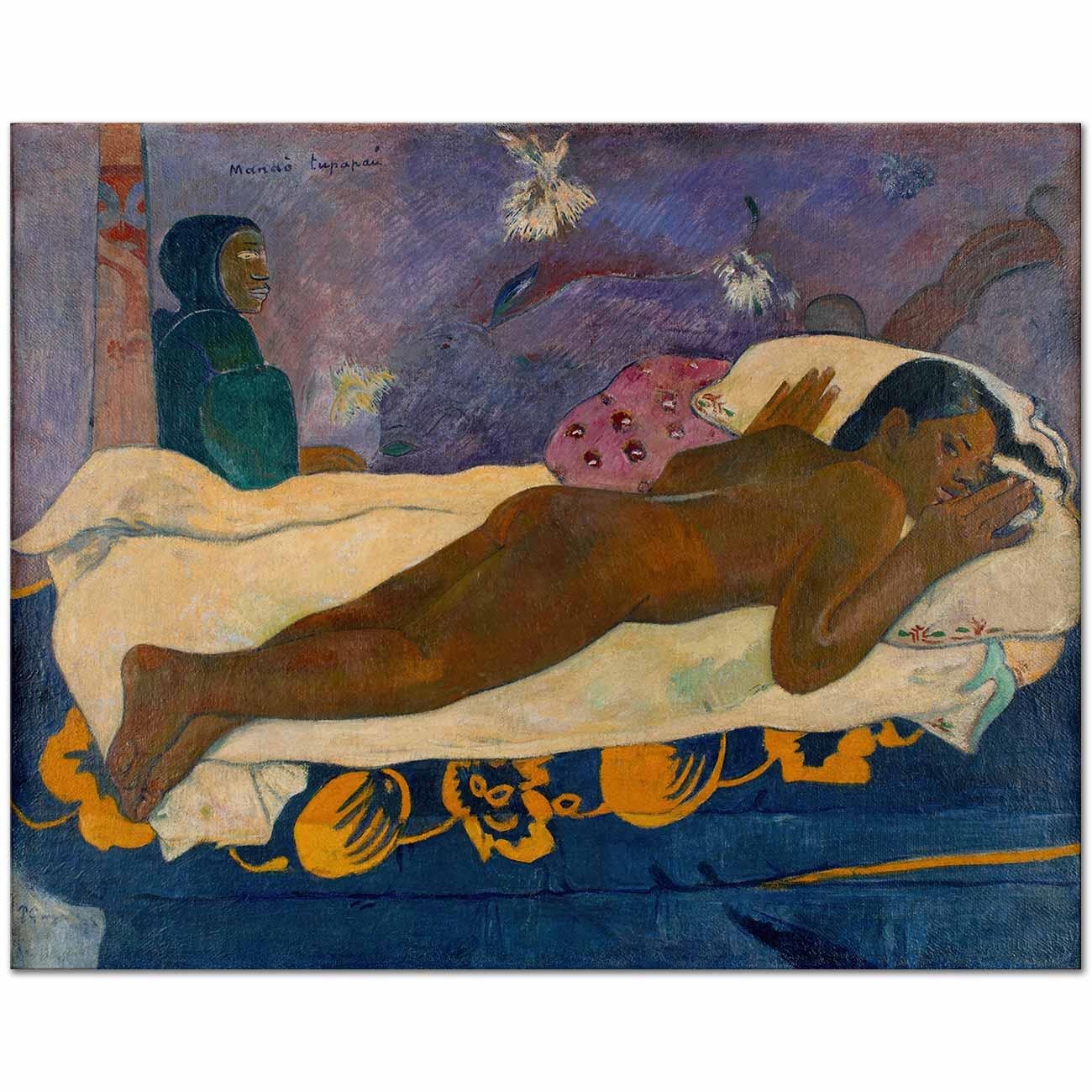 The Sprit Of The Dead Keeps Watch by Paul Gauguin