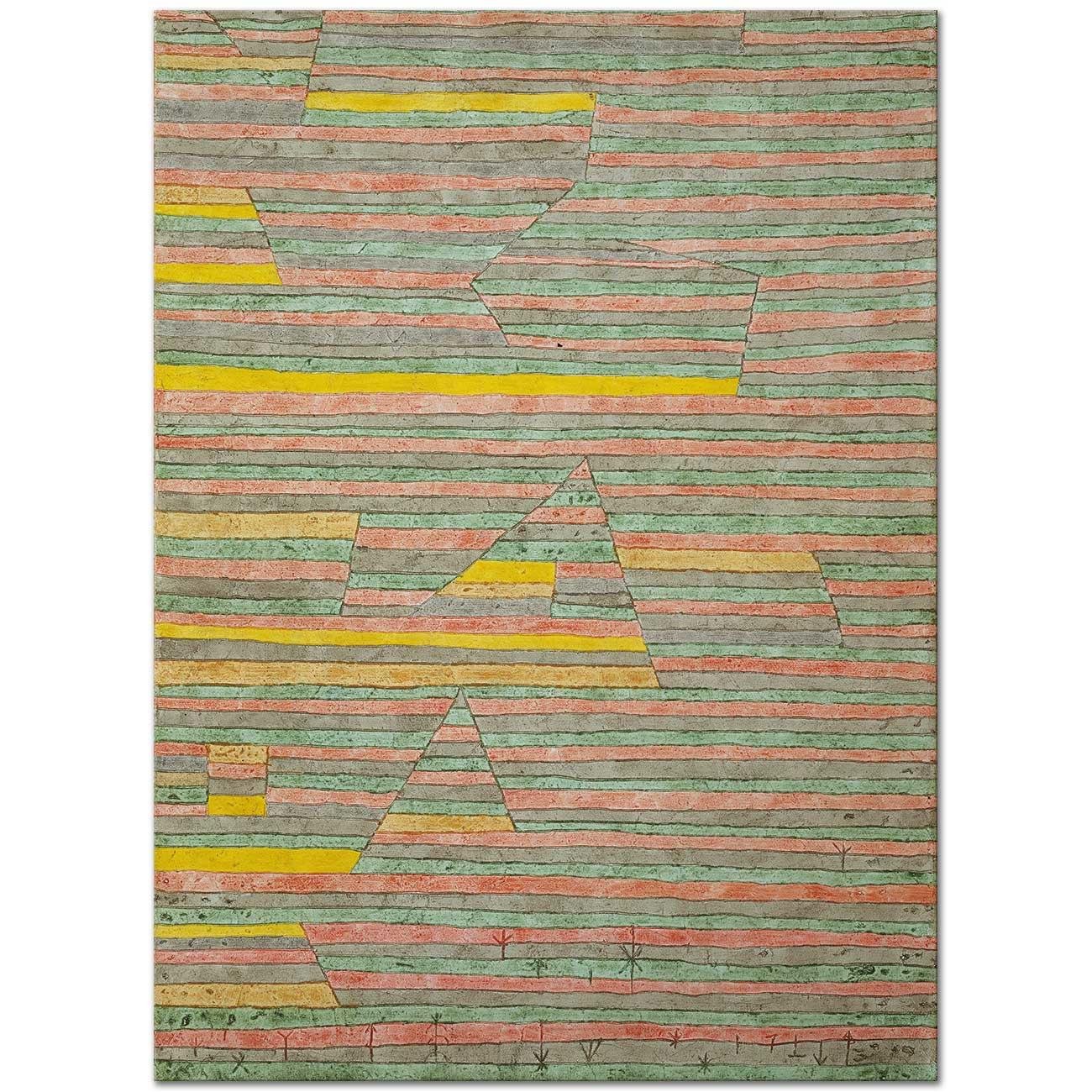 Monuments At G by Paul Klee