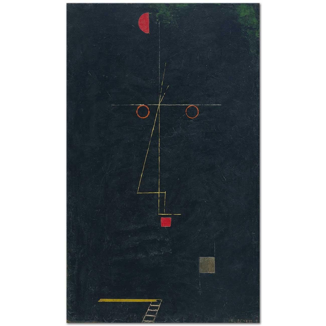 Paul Klee Akrobatın Portresi Kanvas Tablo