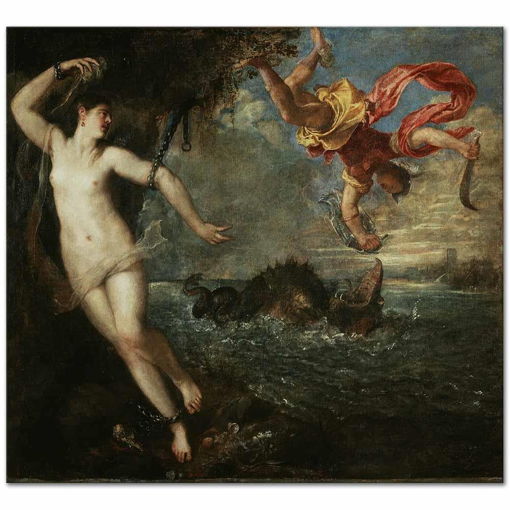 Perseus and Andromeda by Titian