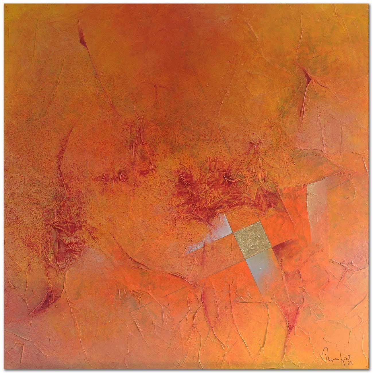 Peyami Gürel Composition 22 B Oil Painting