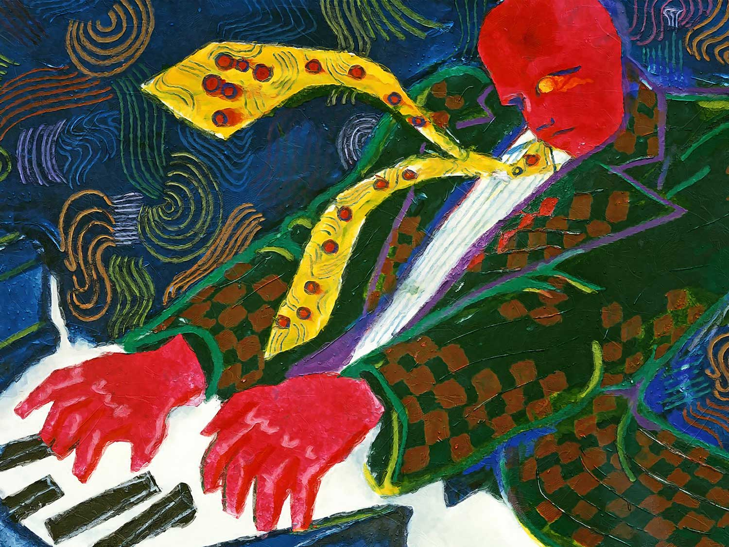 Piano Concert Art Print