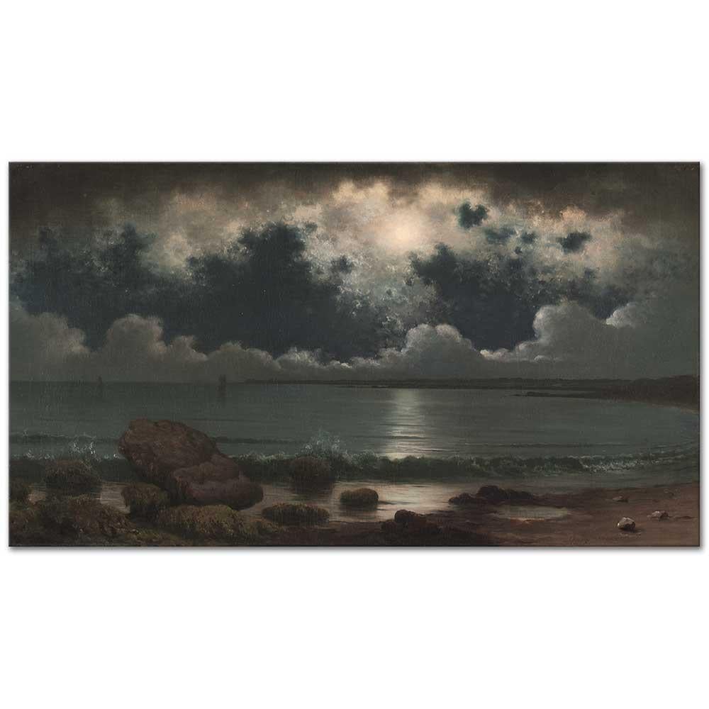 Point Judith Rhode Island by Martin Johnson Heade as Art Print