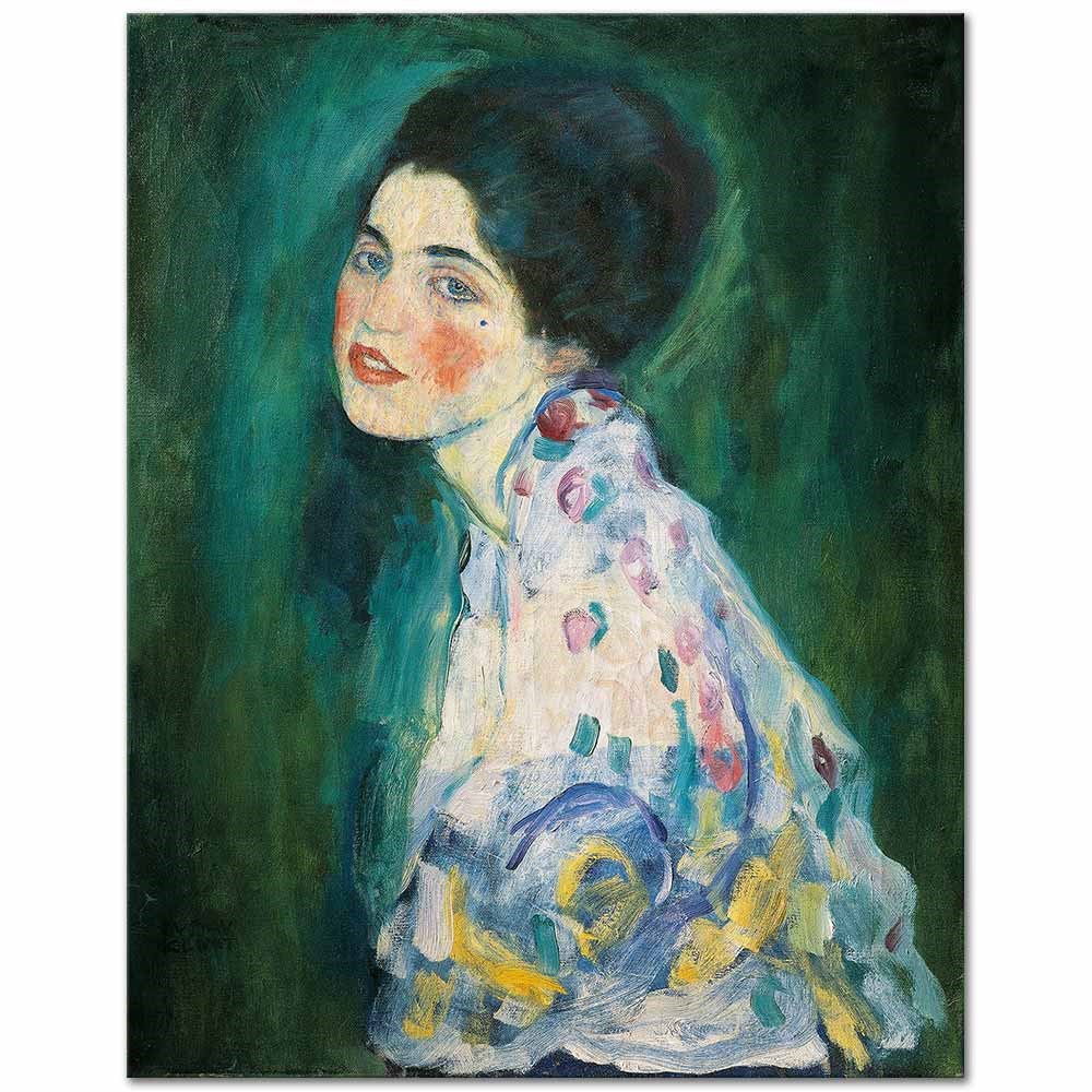 Portrait of a Lady by Gustav Klimt