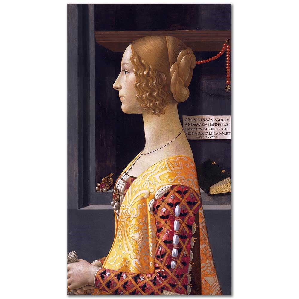 Portrait of Giovanna Tornabuoni by Domenico Ghirlandaio