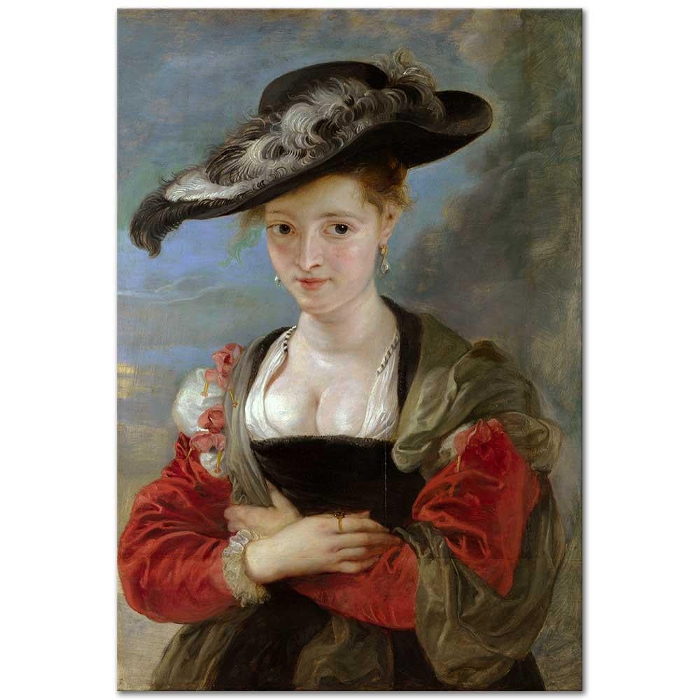 Portrait of Susanna Lunden by Peter Paul Rubens