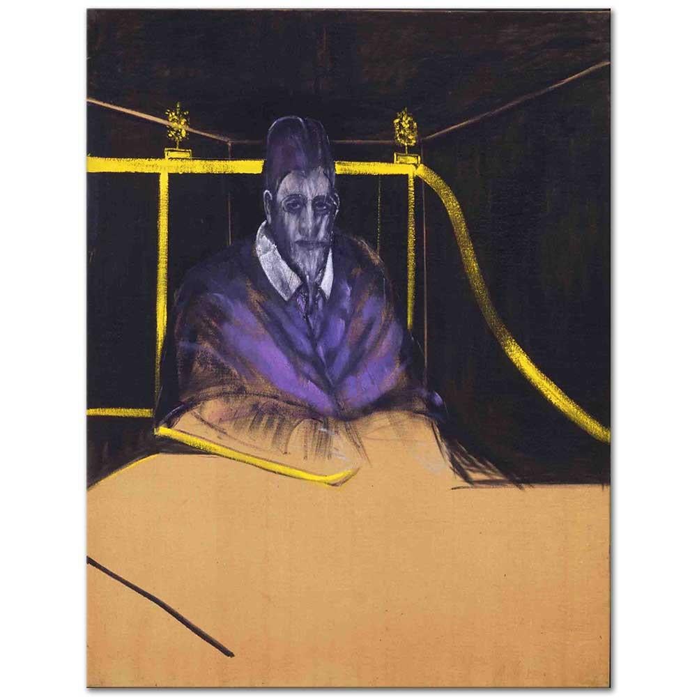 Francis Bacon Portre Etüdü Kanvas Tablo
