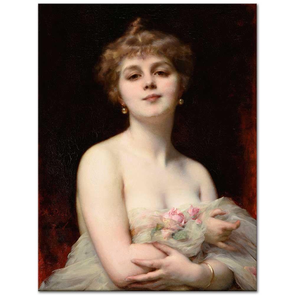 Adolphe Piot Bahar Kanvas Tablo