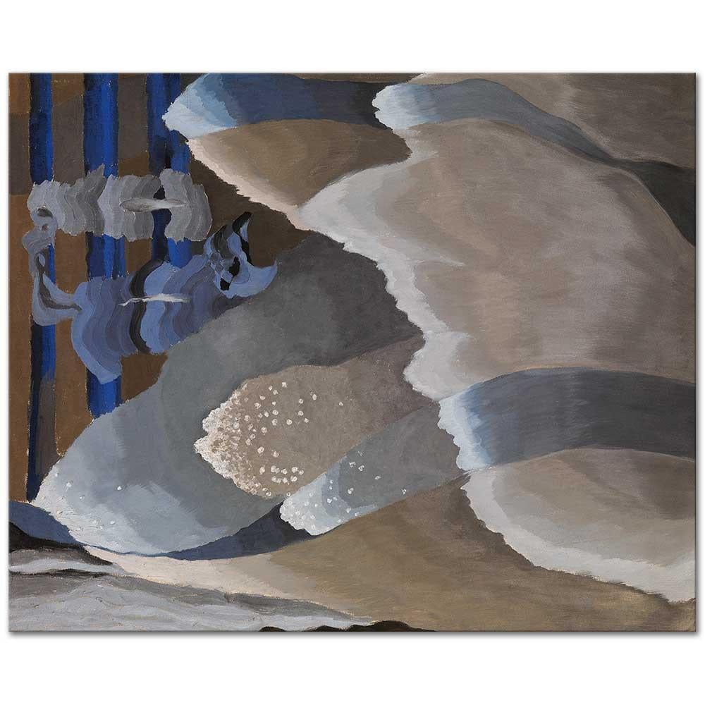 Arthur Dove Dalgalara Ulaşmak Kanvas Tablo