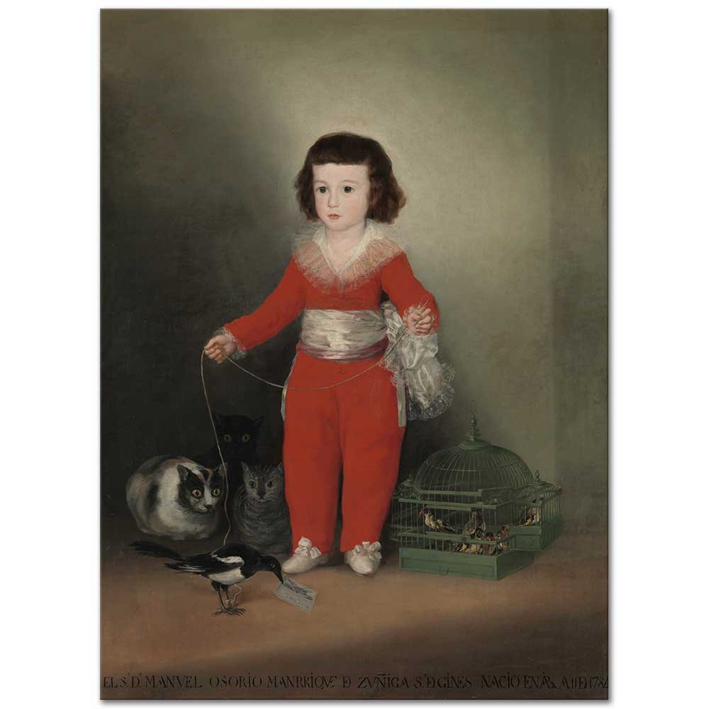 Red Boy by Francisco de Goya