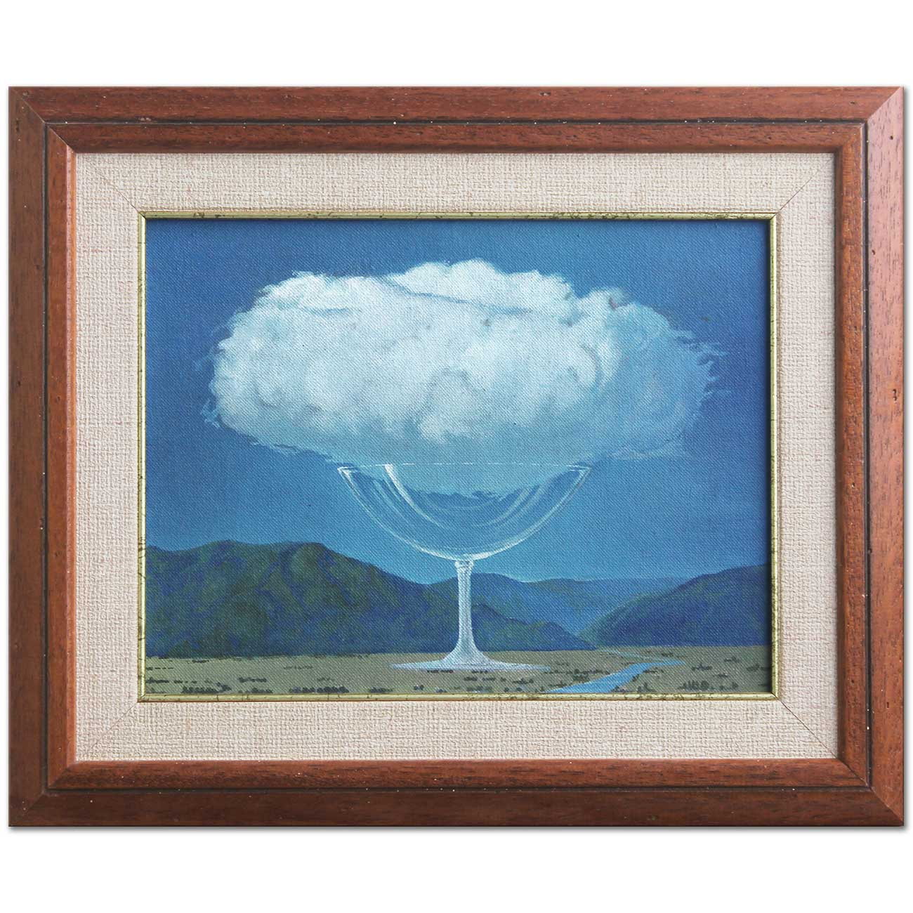 Rene Magritte The Sensitive Chord Oil Painting