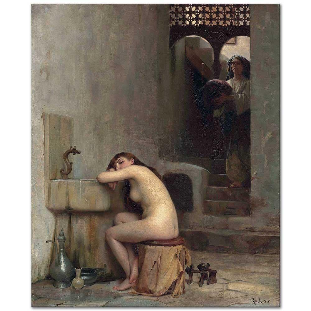 Resting at the Bath by Theodore Ralli